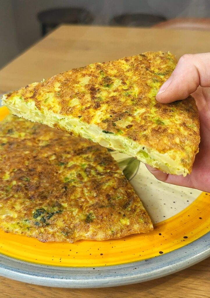 Frittata di verza e patate